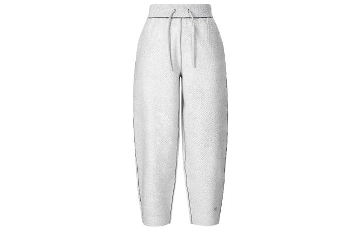 Nike Nike Knitted Sweatpants Women's Light Smoke Gray Moderate Tapered Pants