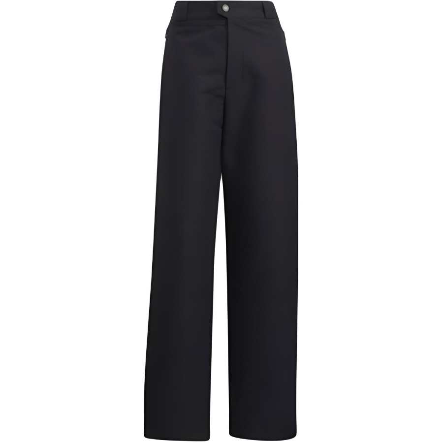 Adidas Originals Casual Pants Women's Black Moderate Straight Fit Pants