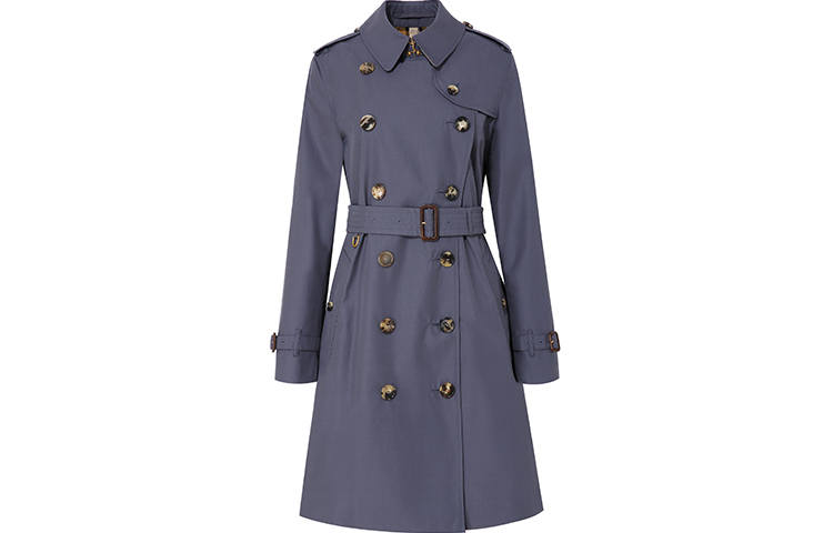 Burberry Trench Coat Women's Dark Gray
