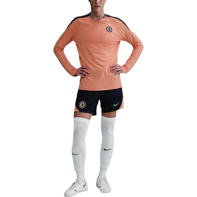 Nike Nike Chelsea FCDri Fit Sweatshirt Women's Apricot Agate/Obsidian Color/Ice Guava