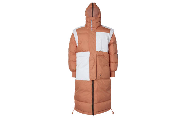 Adidas Adidas Puffer Jackets Women's Earth Umber Stand Collar Moderate Other