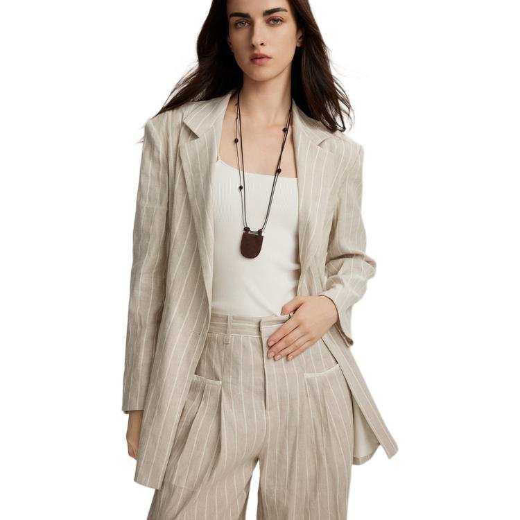 ELLE Business Suit Women's Ecru