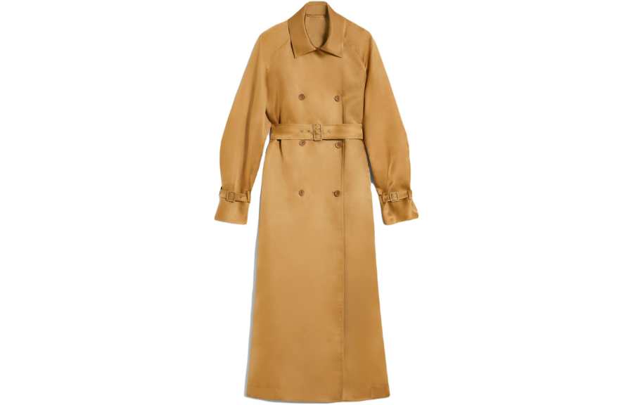 MaxMara Max Mara Sacco Double Breasted Belted Coat