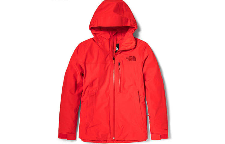 THE NORTH FACE Puffer Jackets Women's Red Hooded Moderate Puffer Jacket