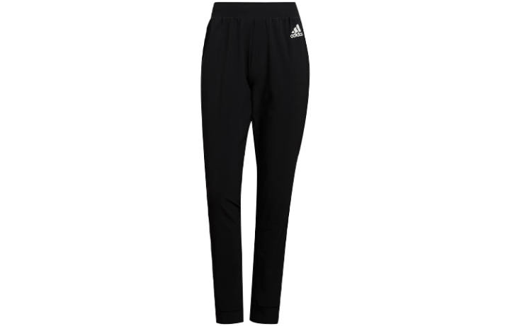 Adidas Adidas Knitted Sweatpants Women's Black Moderate Cuffed Pants