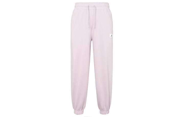 Jordan Jordan Knitted Sweatpants Women's Ice Light Purple Moderate Cuffed Pants