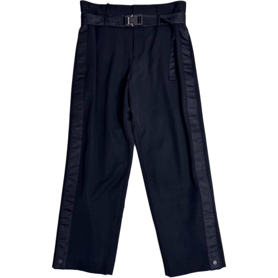 DIOR x Sacai Dior Quarterly New Products FW21 Casual Pants Men's Black