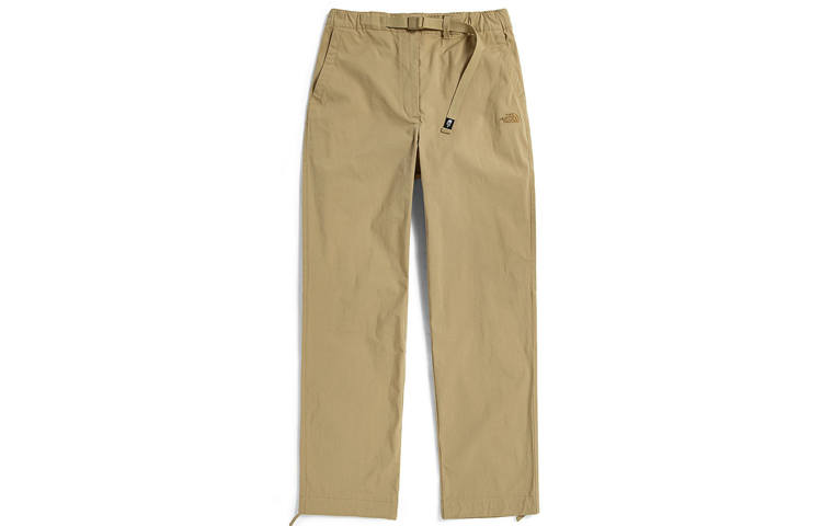 THE NORTH FACE Casual Pants Women's Khaki Moderate Straight Fit Pants