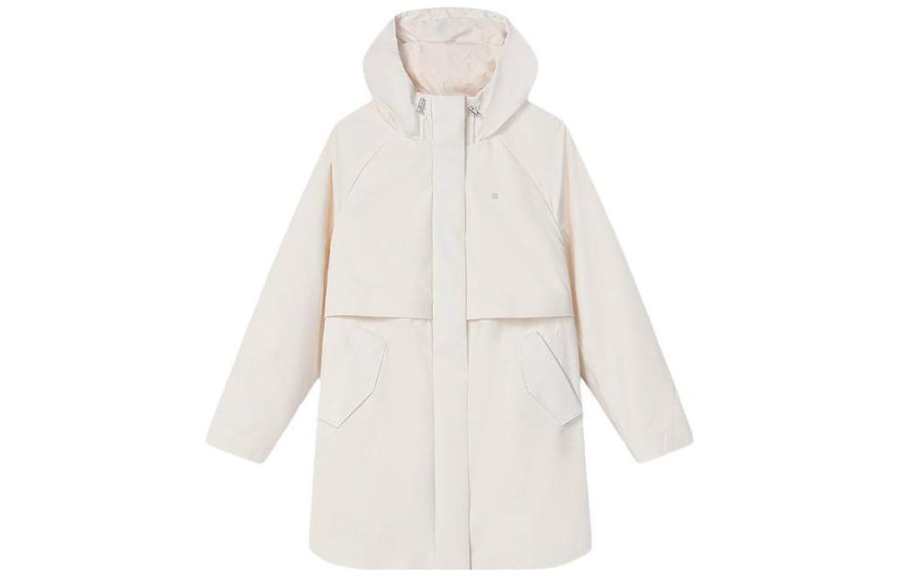 FILA Puffer Jacket Women's Mist Lotus White