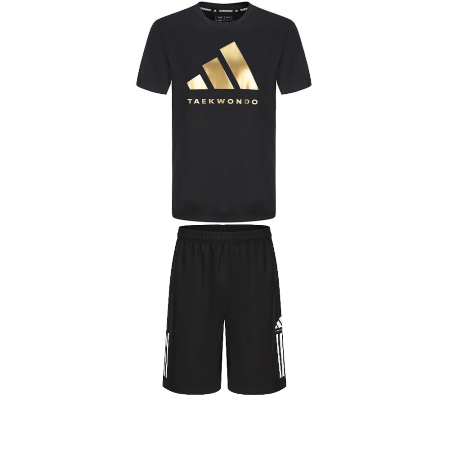 Adidas Adidas Taekwondo Casual Sportswear Men's Black