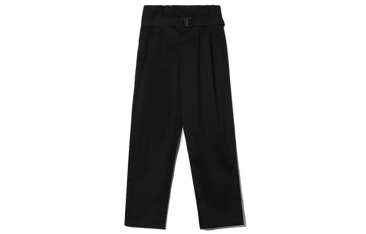 Li-Ning Li Ning Sports Fashion Collection Knitted Sweatpants Women's Black Moderate Straight Fit Pants
