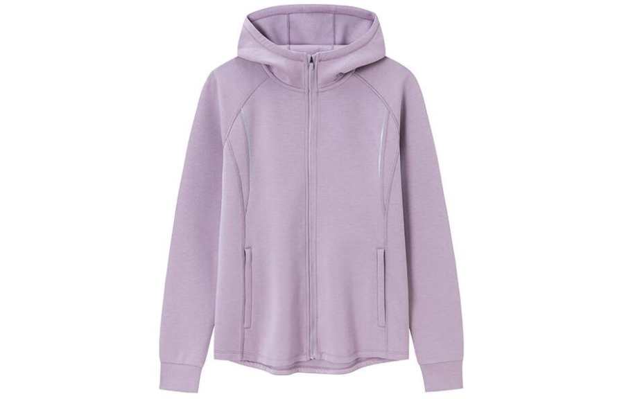 Anta Running Collection Trench Coat Women's Pearlescent Purple