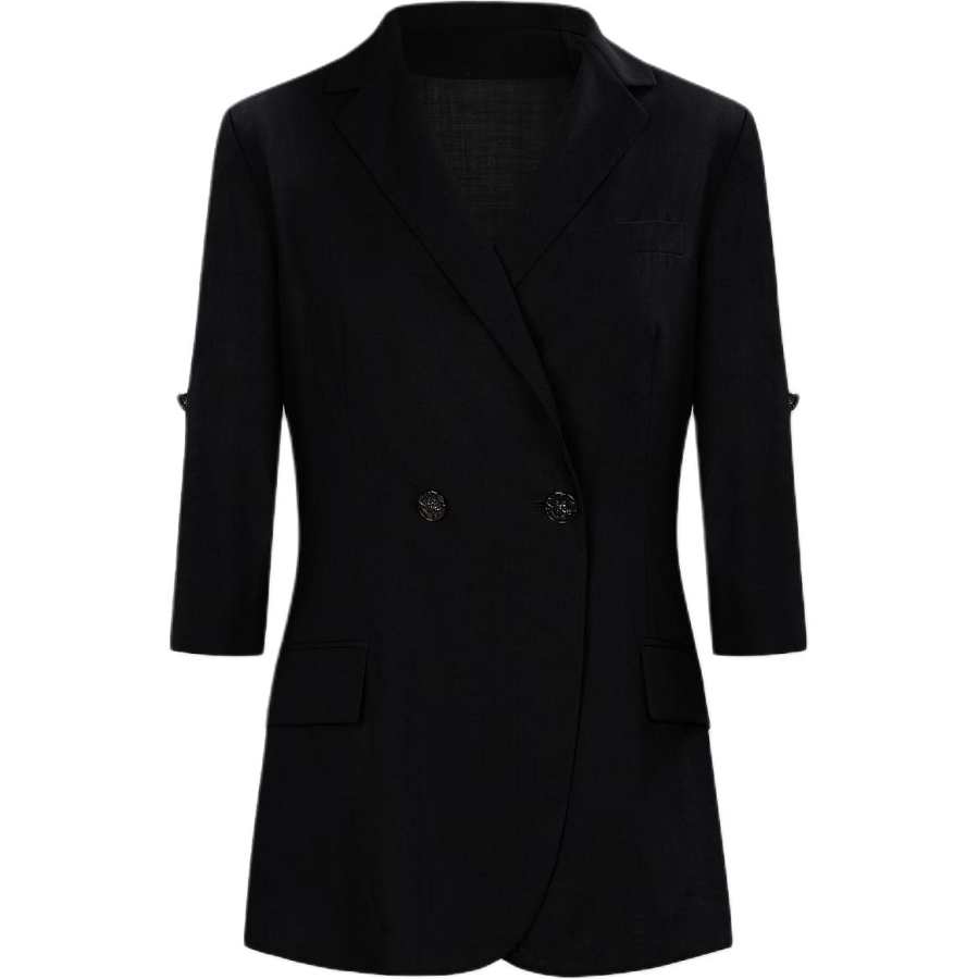 KARL LAGERFELD / Karl Lagerfeld Jeans Business Suit Coat Women's Black