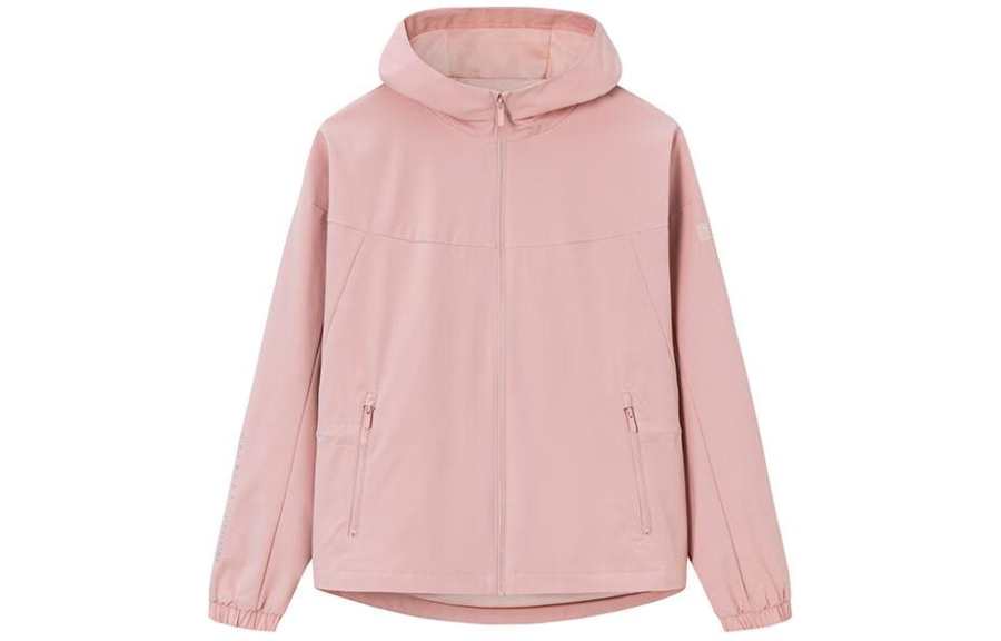 Anta Variety Training Collection Trench Coat Women's Xiangfei Pink