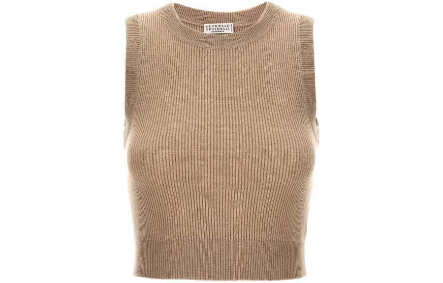 Brunello Cucinelli Vest Women's Umber