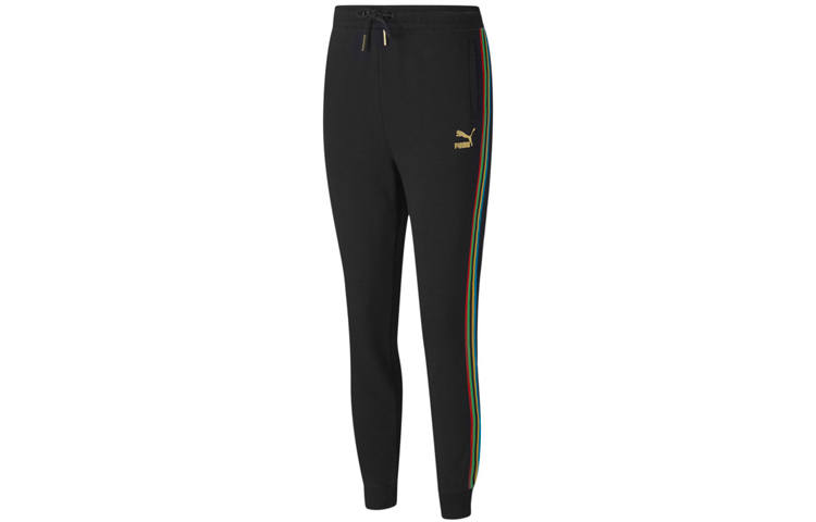 PUMA Knitted Sweatpants Women's Black Moderate Other