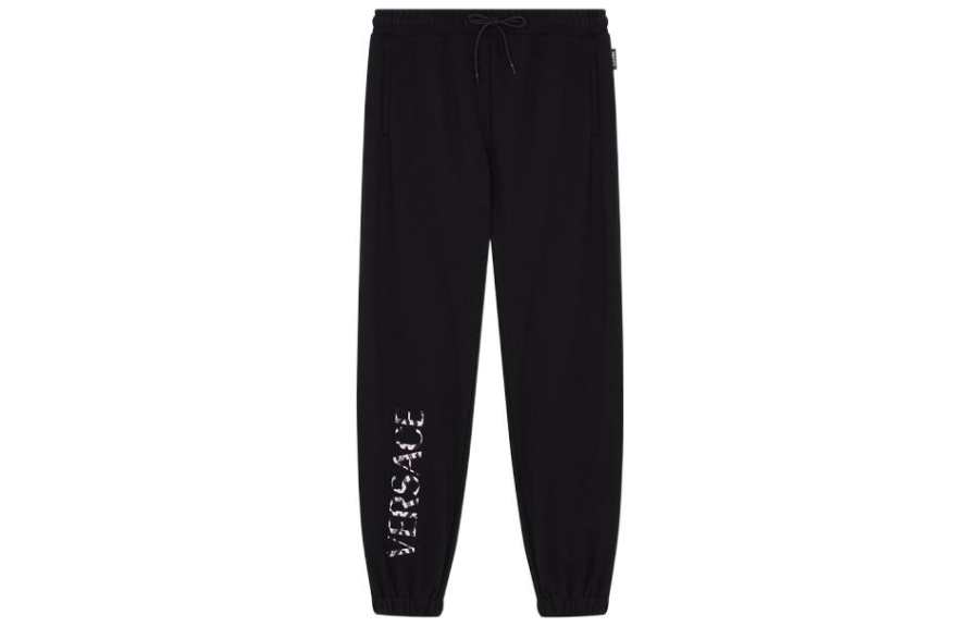 VERSACE VERSACE SS22 Knitted Sweatpants Women's Black