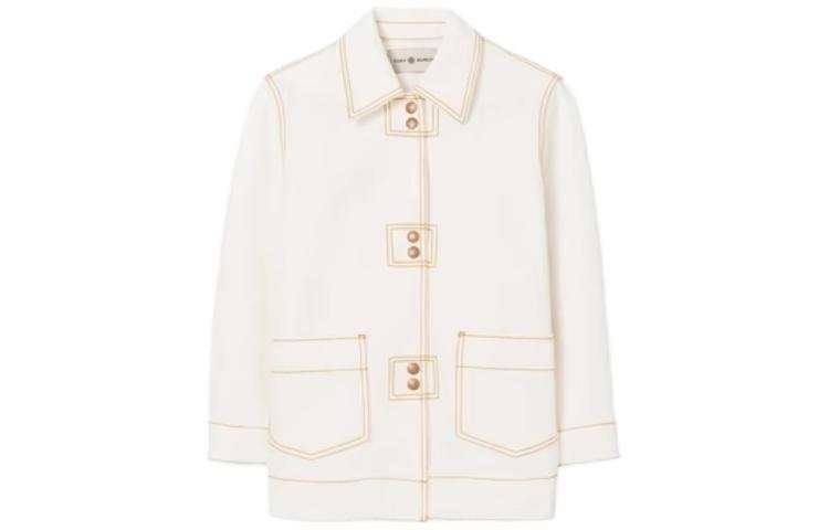 TORY BURCH TORY BURCH Denim Jacket Women's Washed White