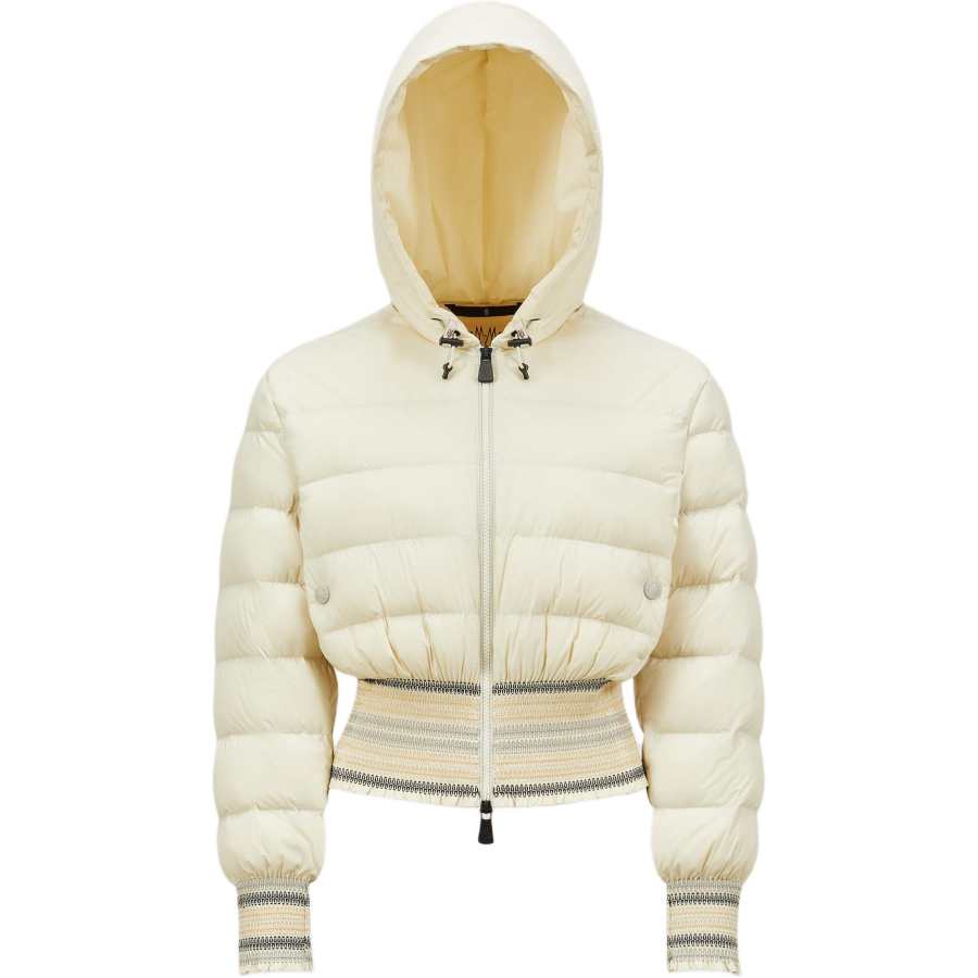 Moncler Grenoble Down Jacket Women's Ivory White
