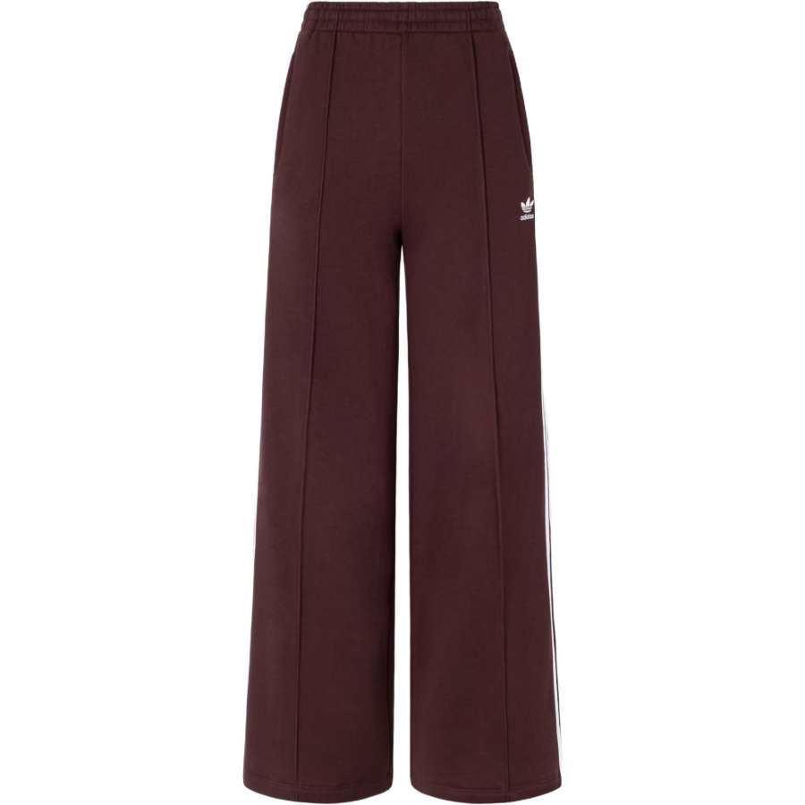 Adidas Originals ADICOLOR WIDE LEG JOGGERS Casual Pants Women's Dark Gray Brown