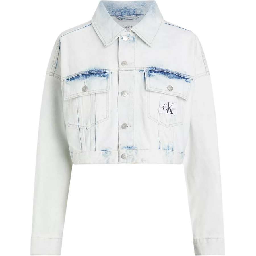 CALVIN KLEIN Denim Jacket Women's Light