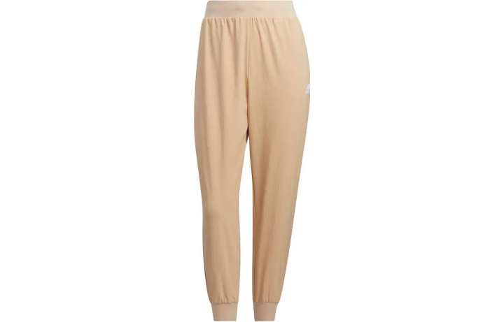 Adidas Adidas Knitted Sweatpants Women's Khaki Moderate Cuffed Pants