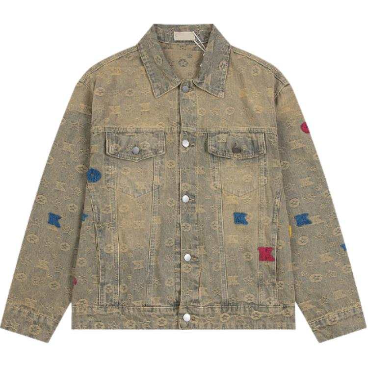 Beauty At 19 Denim Jacket Women's Yellow Mud