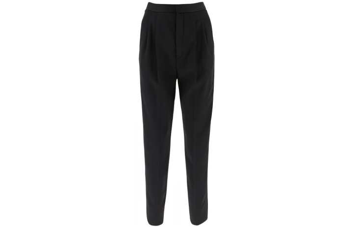 SAINT LAURENT SAINT LAURENT High Waist Tapered Pants
