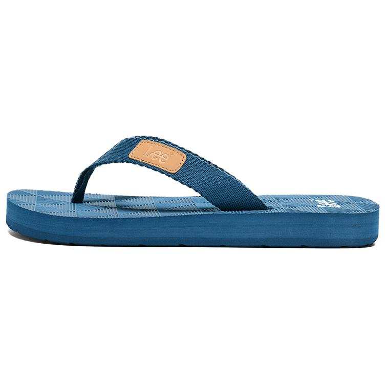Lee Lee Slip Resistant Flip Flops Men's Dark Blue