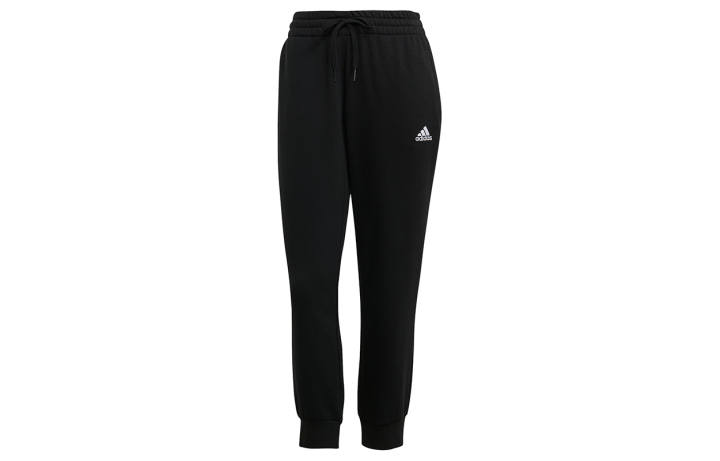 Adidas Adidas Knitted Sweatpants Women's Black Moderate Cuffed Pants