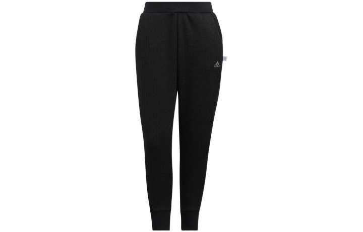 Adidas Adidas Knitted Sweatpants Women's Black Moderate Cuffed Pants