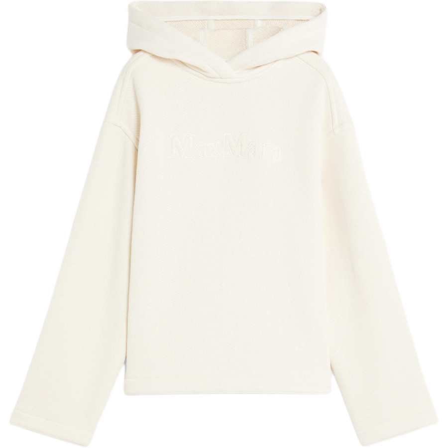MaxMara MaxMara Gary Logo Embroidered Hoodie