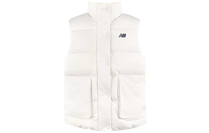 New Balance New Balance Down Vest Asian Version Women's Ivory White