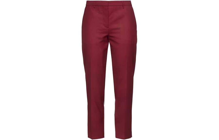 Burberry Casual Pants Women's Red