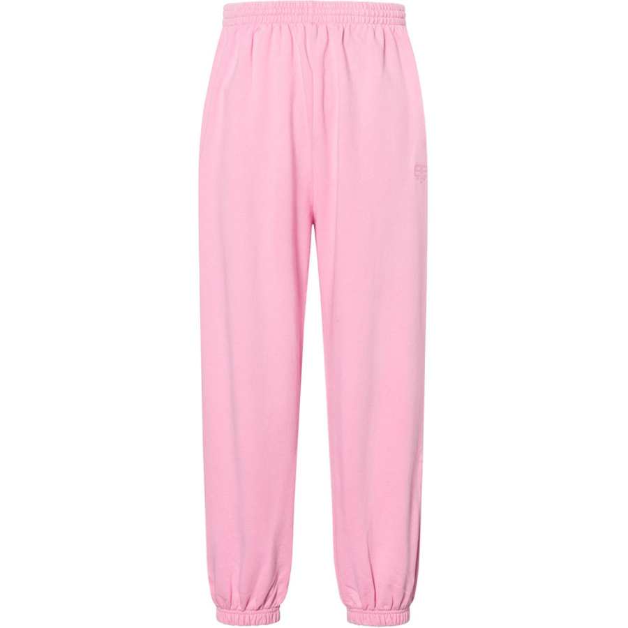 Balenciaga FW22 Sports Sweatpants Loose Fit Women's Pink