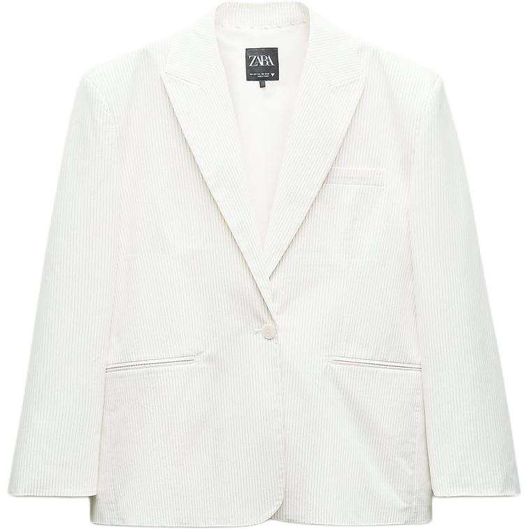 ZARA Business Suit Women's White/Black