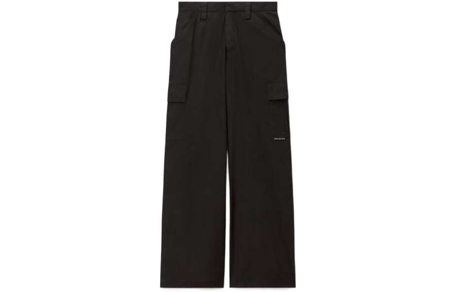 Alexander Wang T By Alexander Wang Women's Cargo Pants Black
