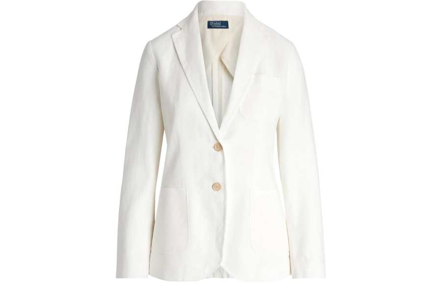 Polo Ralph Lauren Linen Single breasted Blazer