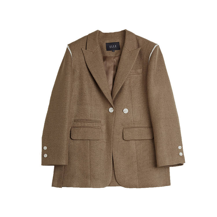 ELLE Business Suit Women's Coffee