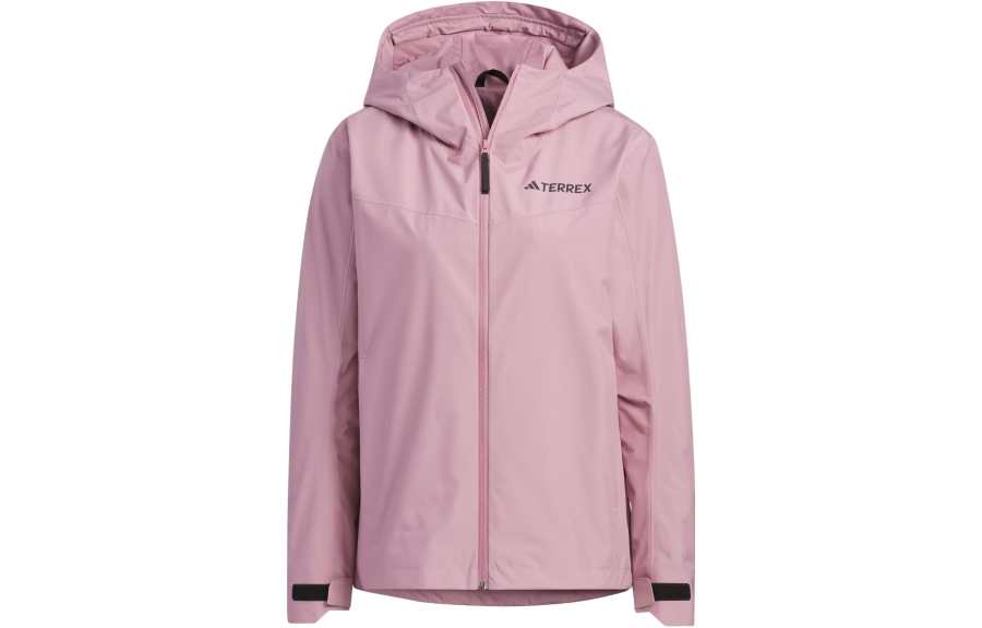 Adidas Adidas Hiking Waterproof And Windproof Windbreaker Jacket Women's Magical Purple Pink