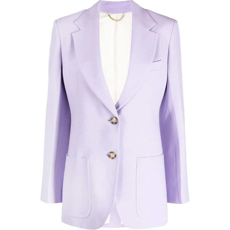 Victoria Beckham notched-lapels single-breasted blazer
