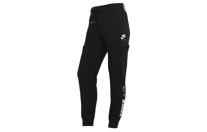 Nike Nike Knitted Sweatpants Women's Black Moderate Cuffed Pants