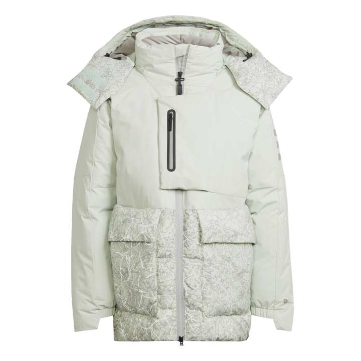 Adidas Adidas x And Wander Xploric Down Jacket Women's Linen Green