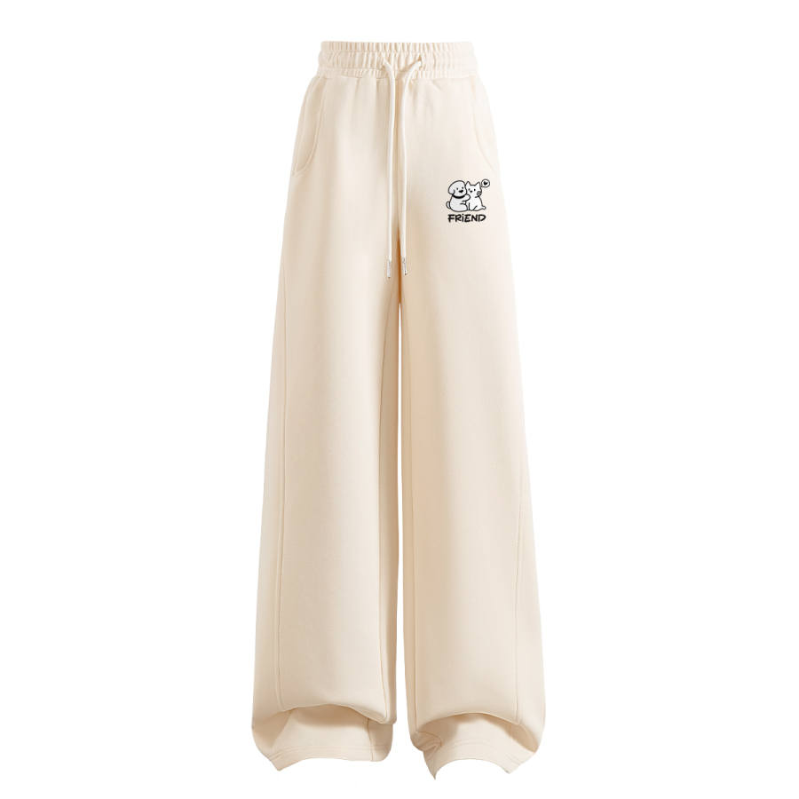 MINISO Casual Pants Women's Thin Straight Fit Pants