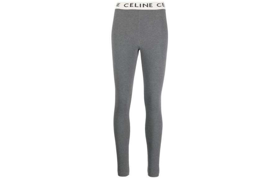 CELINE CELINE Leggings Women's Gray Moderate