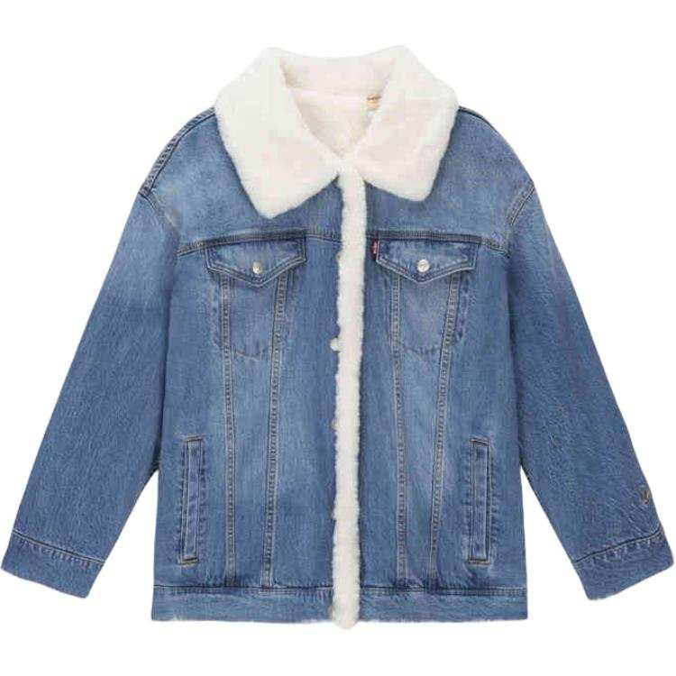 Levis Levis Denim Jacket Women's Light Blue