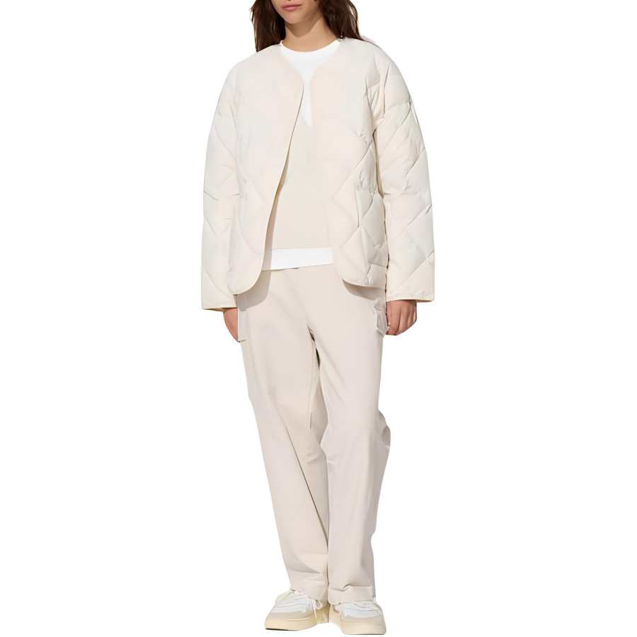 UNIQLO Puffer Jacket Women's Light Beige