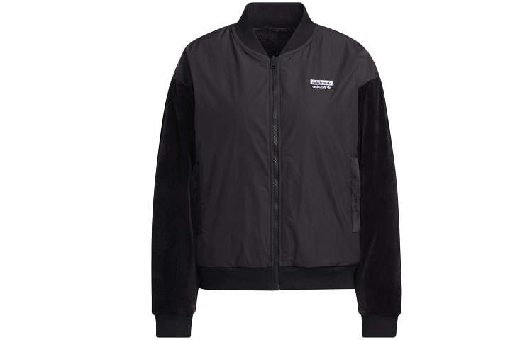 Adidas Originals Baseball Jerseys Women's Black Baseball Collar Moderate
