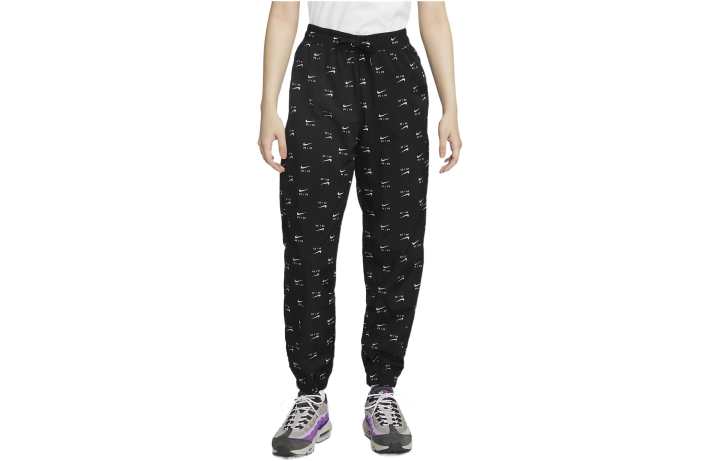 Nike Nike Knitted Sweatpants Women's Black Moderate Cuffed Pants