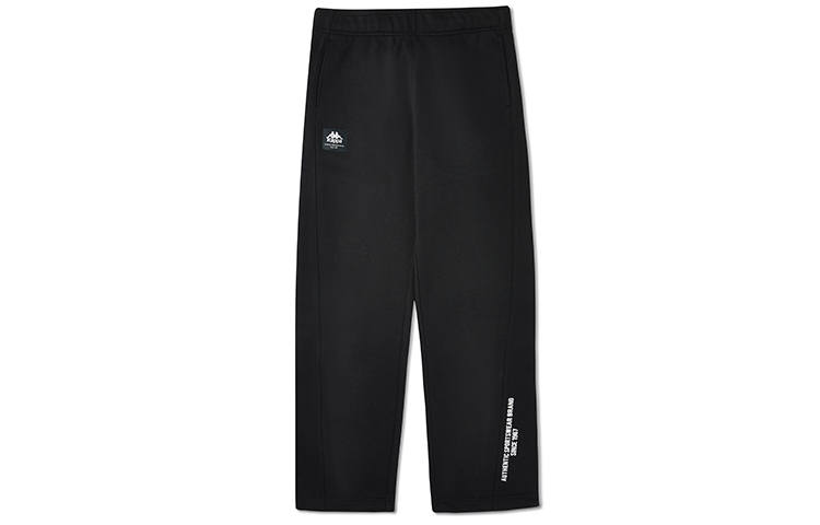 Kappa Casual Pants Women's Black 990 Moderate Straight Fit Pants